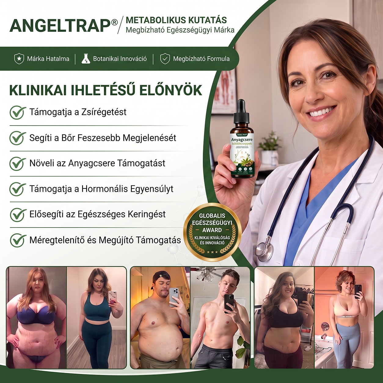 ANGELTRAP®🎃 köldökcseppek – Fejlett transzdermális metabolikus cseppek